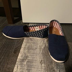 American flag Toms